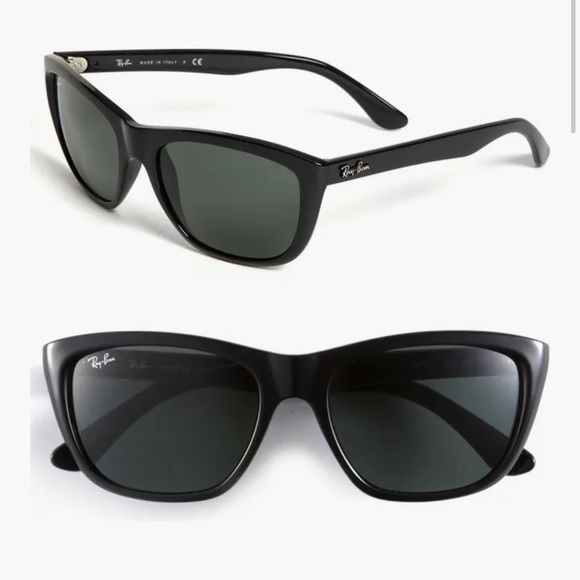 New in Box Ray-Ban Black Cat's Eye Sunglasses - Picture 2 of 9